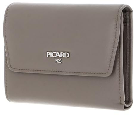 Picard Leder Geldbörse Bingo Flap Wallet Gravel Taupe