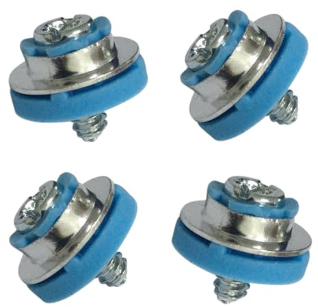 hogtnd 4Pcs Isolation Grommet Mounting Screws for 3.5inch Hard Drive in Desktop Systems Providing Shock Absorption Hard Drive Screws