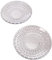Nachtmann 2-teiliges Schalen-Set, Glasschalen, Kristallglas, 21 cm, Bossa Nova, 0099681-0, Klar
