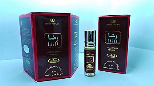 Al-Rehab Rasha-Box, Parfum-Öl, 6 x 6 ml