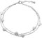 OIDEA Bracciale Braccialetto Donna Bracciale Acciaio Inox Cuore Argento