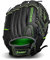 Franklin Sports Pro Softball Glove Molino de Viento Fastpitch Lento – Guante de sóftbol Lanzamiento de Mano Derecha para Adultos y jóvenes – 13 Pulgadas, Unisex-Adolescente, Verde Lima