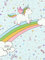 Brunnen 1072961089 Schülerkalender Einhorn, 2018/2019