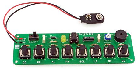 AVTEDU635 KIT DIY Miniklavier, Elektronik Bausatz, Elektronik-Bastelkit, Übungsplatine für Anfänger, Kit zum selber löten, Konstruktionsspielzeug