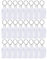 Porte-Clés Photo,Personnalisé Porte Clef Photo 24 Pack Porte Clé Vierge Transparent Keychain pour Enfant Hommes Femmes Rectangle Taille de Photo de Passeport 4CM by 5.5CM