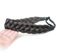BOBIYA 5 Strang Synthetische Haar Geflochtenes Stirnband Klassische Chunky Wide Geflochtene Zöpfe Elastische Stretch Haarteil für Frauen Mädchen (dunkelbraun)