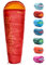 meteor Premium Kinder-Schlafsack Sommer Ultraleicht Hüttenschlafsack Komfortbel Jugendliche Camping Deckenschlafsack Leicht Herbst inlett Schlafsack kleines Baby mini Sleeping Bag (Rot/Orange)