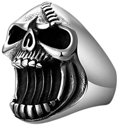 Cabilock 1 Pc Anillo Sacacorchos Calavera Anillo Para Hombre Anillos De Moda Para Hombre Abridor De Botellas De Cerveza Abrebotellas Geniales Aleación Perder Accesorios Joyas