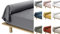 Promo Nackenrolle Tasche Leinen 10 85x185 cm Perkal 78 Fäden (Anthrazit)