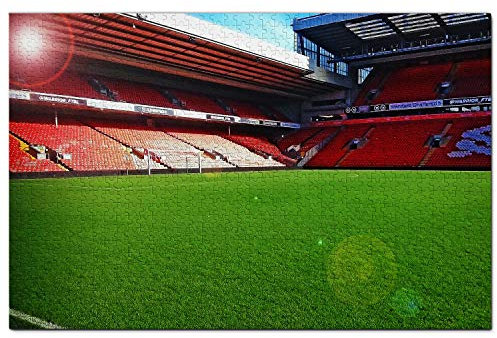 Uk England Anfield Stadium Liverpool Jigsaw Puzzle for Adults 1000 Piece Wooden Travel Gift Souvenir