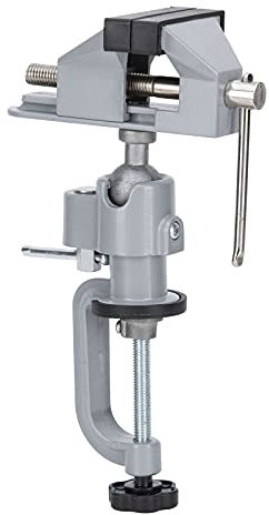 Bulaned Universal-Tischschraubstock für Bank, 360 Grad drehbar, Werkzeug für Schraubstock