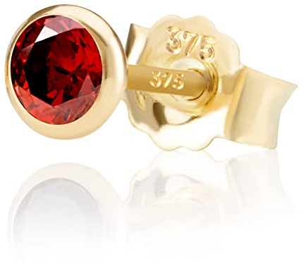 NKlaus Ohrstecker ohrstecker gold 333 echtgold, für Damen, 5,0mm, 1 Stück
