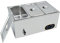 MOOTACO Bain Marie Électrique en Acier Inoxydable 1500W, 3X 1/3 GN Récipients avec Couvercle,Température réglable 30°C - 85 °C, Chauffe-Plats Buffet