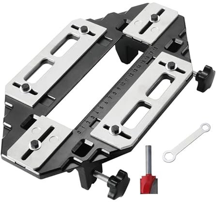 Multifunctional Wooden Door Hinge Hole Woodworking Installation Lock Fixed Drilling Hinge Positioning Slotting Machine