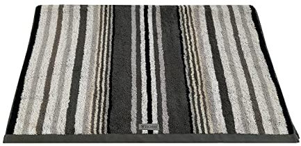 Ross Handtücher Sinfonie Multicolor Streifen 4019 Schiefer, Duschtuch 70x140 cm