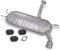 BESTPRICE Auspuff Schalldämpfer Set 1x Endschalldämpfer, mit Montagematerial Kompatibel mit HYUNDAI TUCSON (JM), TUCSON Kasten/SUV (JM), KIA SPORTAGE II (JE_, KM)