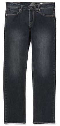Volcom Herren Solver Denim Jeans, Vintage-Blau, 38W x 34L