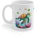 Jm-Déco Mug personnalisé personnalisable avec prénom ou petit texte - Idée cadeau - Mug original pour Enfant ou Adulte (Tortue)