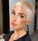 ccXrC Kurze Pixie Cut Perücken für Frauen mit Pony, natürlich gewelltes Synthetisches Haar, hitzebeständig, Faser Haar Ersatz Perücke