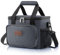 Lifewit Medium Lunch Bag 12-Can (8.5L) Insulated Lunch Box Soft Cooler Cooling Tote for Adult Men Women, Dark Grey