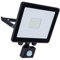 Greenbrook Outdoor Floodlight with Motion Sensor, Black Aluminium, 30W LED