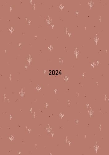 Agenda 2024: Planner Settimanale Con Intervallo Orario 5:00 - 23:00 | 12 Mesi Da Gennaio a Dicembre 2024 | 1 Settimana Su 2 Pagine | Formato A4