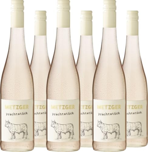 Weingut Uli Metzger 6er Vorteilspaket Metzger 'Prachtstück' Spätburgunder Blanc de Noirs KuhbA trocken 2022 (6 x 0.75 l)