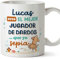 MUGFFINS Tazas Personalizadas para JUGADOR DE DARDOS hombre - En Español - Mejor que yo Sepia - 11 oz / 330 ml - Regalo Personalizable original y divertido