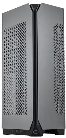 Cooler Master NCORE 100 MAX Mini-ITX PC Case Bundle – Includes 850W 80 Plus Gold PSU PCIe 5.0 Power Supply, 120mm AIO Liquid Cooler & PCIe 4.0 Riser Cable, Premium Small Form Factor SFF Design