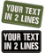 2PCS Custom Name Patches 3.5 W x 2 H, Embroidered Military Text/Number Tag, Tactical Badge for Backpack Vest Uniforms Hat, Hook or Iron On (no Flag)