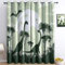 Generisch Verdunklung Svorhänge Schlafzimmer H166 x B150 cm, Tierillustration Dinosaurier Bäume Thermo Isolierte Vorhänge, Waschbarer Grün Vorhan, Anwendbar Kinderzimmer und Wohnzimmer