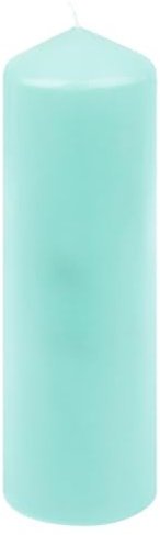 Stumpenkerzen Mint 280/87 mm, 6 Stück Steinhart Kerzen in RAL-Kerzen Güte Qualität