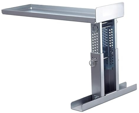 KLFEXVP Ladder Leg Leveler Ladder Stabilizer,Adjustable Height Steel,Ladder Extender Ladder Stair Leveling Tool for Ladder Tool