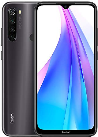 Xiaomi Redmi Note 8T NFC Teléfono 4GB RAM/64GB ROM, 6.3 Pantalla,NFC, Snapdragon 665 Octa-Core Processor, 13MP Frontal y 48MP AI Cuatro cámara Trasera Versión Global(Gris) (Reacondicionado)