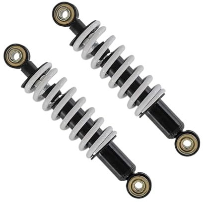 2 PCS Motorrad 190mm 7,5 Stoßdämpfer Frühling Hinten Gabel Suspension for Mini Moto ATV Pit Quad Dirt Bike go Kart Buggy