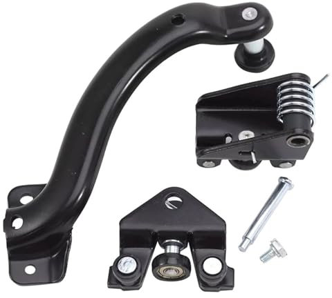 Tope bisagra Puerta Juego De Guías De Rodillos para Puerta Corredera Trafic II/para Opel Vivaro A/Primastar Bisagra Bloqueo Correa