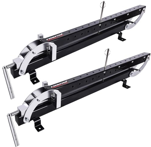 24 inch Panel Clamps 2 Pack,4-Way Pressure Steel Panel Clamps for Board Cabinet, Tabletops, Woodwork and Cabinet Making, Adjustable parallelogram Couplers, Cutting Board Clamps For Precision Projects