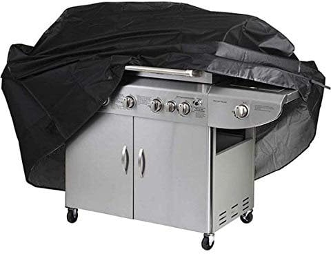 Grillabdeckung, Wasserdicht BBQ Cover Schutzhülle Haube Gasgrill Schutzhülle Abdeckhaube, Grillabdeckung Anti-UV-Beschichtung für Weber, Holland, Char Broil, Brinkmann, Landmann (145 x 61 x 117cm)