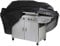 Grillabdeckung, Wasserdicht BBQ Cover Schutzhülle Haube Gasgrill Schutzhülle Abdeckhaube, Grillabdeckung Anti-UV-Beschichtung für Weber, Holland, Char Broil, Brinkmann, Landmann (145 x 61 x 117cm)