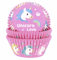 House of Marie Unicorn Pattern Paper Muffin Cases Cupcake Cases Pack of 50