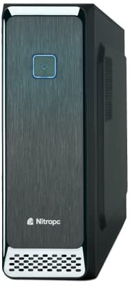 NitroPC - PC Office Gold (Intel Core i5 11400 6/12 4.4GHz, Intel Graphics, RAM 16Go, M.2 512Go + HDD 2To, Windows 11, WiFi) Ordinateur de Bureau, Ordinateur de Travail, Tours PC