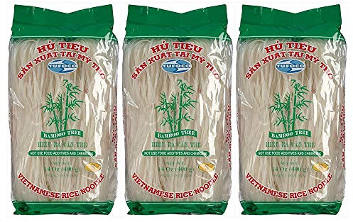 Bamboo Tree Rice Noodle (Small - 1MM) 400g - (Pack of 3)