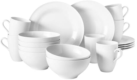 Seltmann Weiden 4052212121406 Frühstück-Set 18 tlg, Porzellan