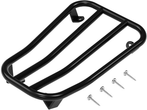Artudatech Porte-bagages de moto noir mat pour Vespa Primavera Sprint 50 125 150 cc