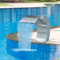 Yumeng Garten-Wasserfall, Wasserfall Garten, Gartenteich Wasserfall, Teichzubehör Wasserfall, Pool-Fontäne Edelstahl 45x30x60 cm