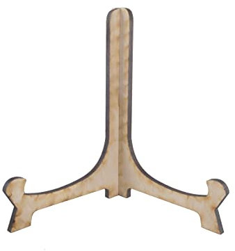 WooDeeDoo Plywood Display Stand | Photo Phone Universal Desktop Holder | Unpainted & Untreated to Decorate DIY