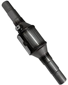 Universal Katalysator EURO 4 Norm RUND für alle Benzinmotoren bis 2000ccm mit Stufenrohr Ø 45mm / Ø 50mm / Ø 54 mm.Kein Pfand und Rückgabe des alten Katalysators !