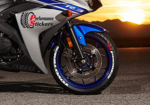 Motorrad Reifen Sticker permanente Reifen beschriftung Motocross Reifenaufkleber Toyo Tires PROXES universal