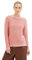 TOM TAILOR Damen Basic Strickpullover aus Bio-Baumwolle, 17285 - Blush Rose, L
