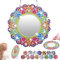 Geschenk Mädchen 6 7 8 9 10 11 Jahre: Basteln Diamond Painting Spiegel Bastelset Kinder ab 6 7 8 10 Jahre Mandala Kosmetikspiegel Mädchen Geburtstagsgeschenk Spielzeug ab 5-12 Jahre